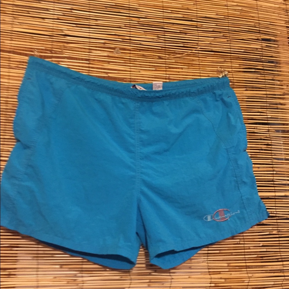 Vintage champion nylon shorts